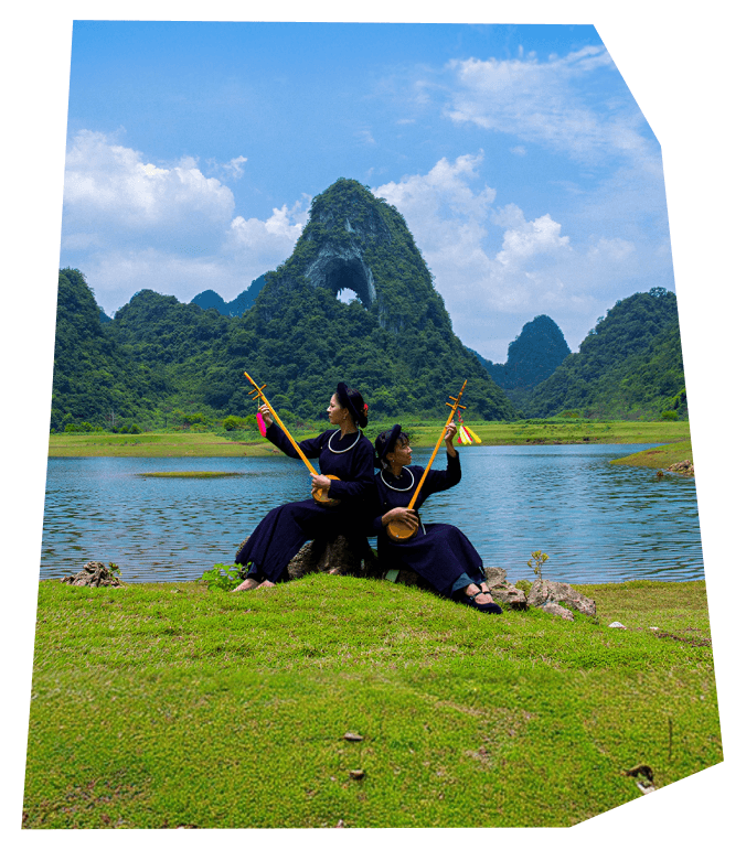 Nature landscape Cao Bang