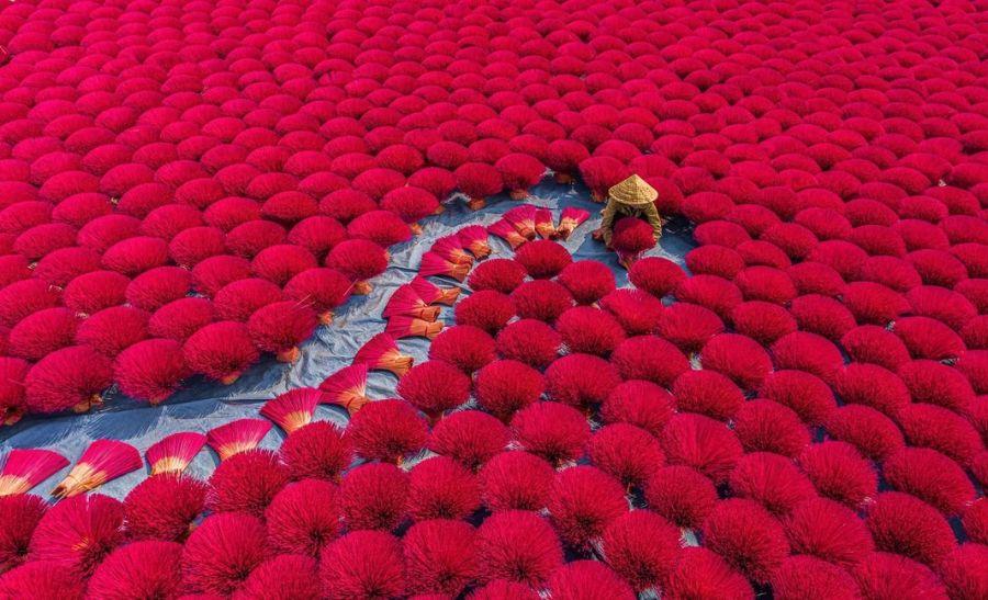 Quang Phu Cau Incense Village – A Place Filled with Colors