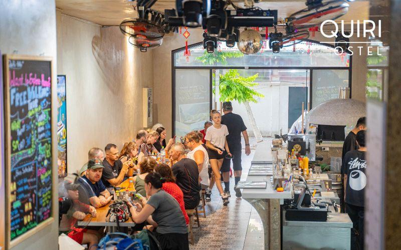 Quiri feels like a social Hanoi travel agency for backpackers.